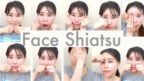 Face Shiatsu For Reducing Wrinkles 10 Massages Face Yoga Shiatsu Massage Face Exercises