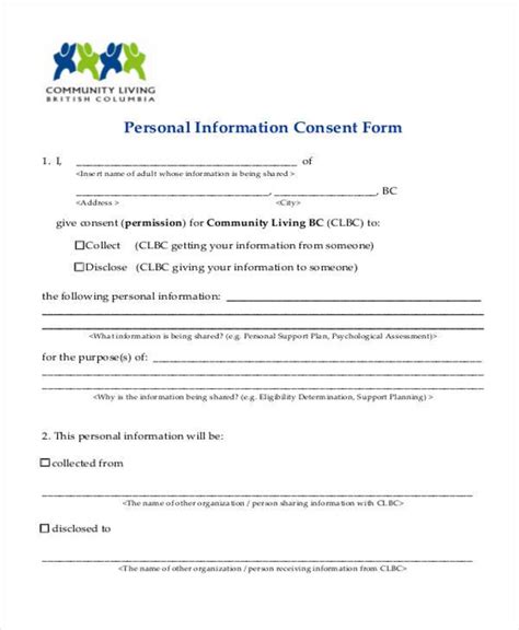 Free 10 Sample Personal Information Forms In Pdf Ms Word Excel