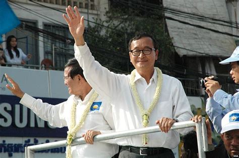 Cambodias Exiled Opposition Leader Makes It Part Way Home The