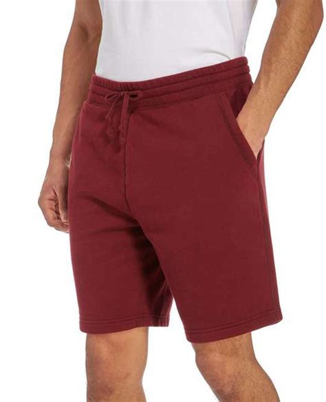 Men Burgundy Shorts