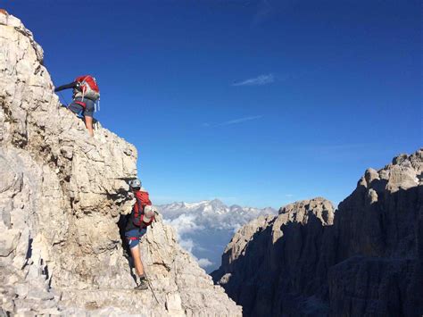Brenta Dolomites Trips Hike And Via Ferrata Dolomite Mountains