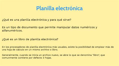 Planilla Electrónica By Facundo Repetto