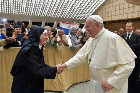 Pope Francis Tells Women Religious Church Cannot Alter Revelation On