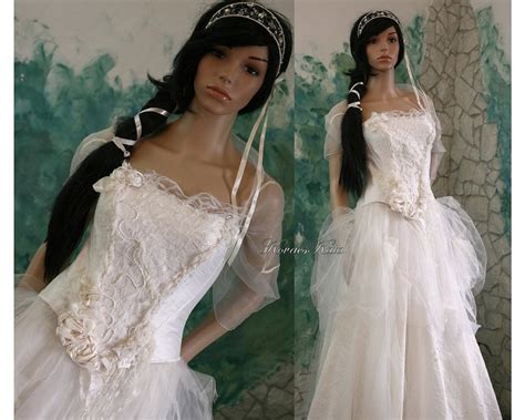 Fairytale Rococo Inspired Alternative Wedding Gown Etsy