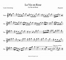 tocapartituras: La Vie en Rose de Edith Piaf y Louis Armstrong ...