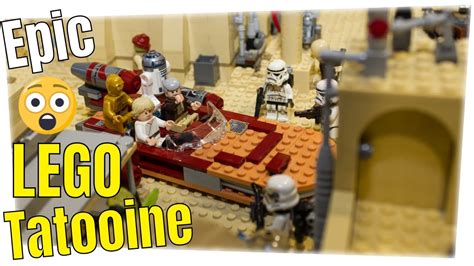 Awesome Lego Star Wars A New Hope Tatooine Moc By Darkside Bricks