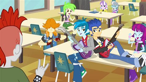 Image Canterlot High School Rockers Egpng My Little Pony Equestria