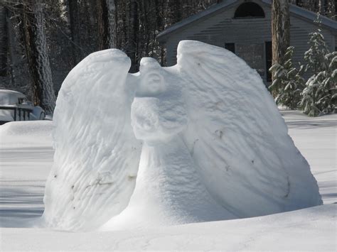 An Angel Each Day Day 39 Snow Angels And Daily Message