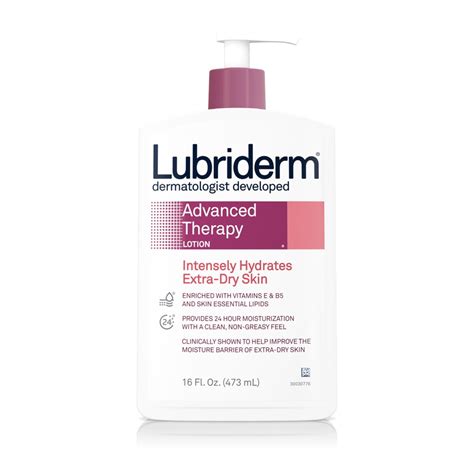 Lubriderm Advanced Therapy Lotion 16 Fl Oz Therapeutic Lotion