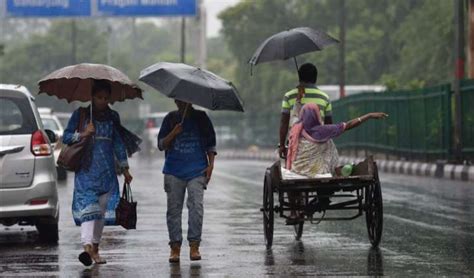 Monsoon Arrives In Delhi Parts Of Mathura Water Logged After Incessant