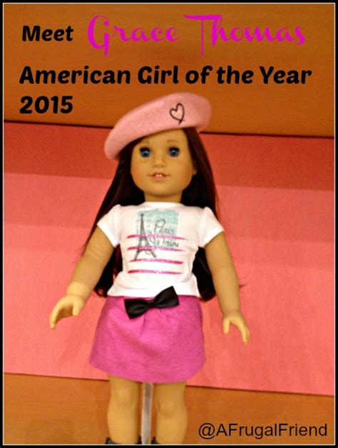 Meet American Girl Of The Year 2015 Grace Thomas We Did New Books