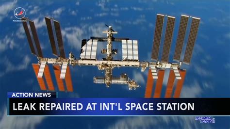 International Space Station Air Pressure Restored After Leak 6abc