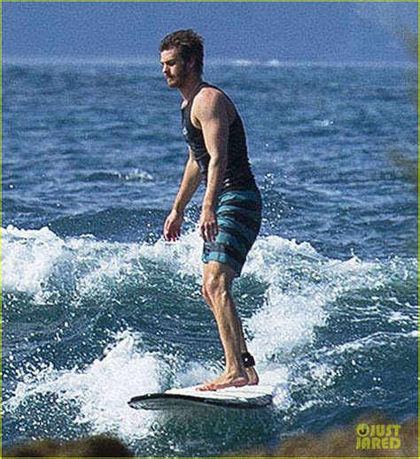 Emma Stone Andrew Garfield Surf The Waves In Hawaii Photo