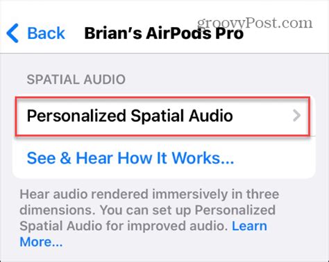 Comment Utiliser L Audio Spatial Sur Les AirPod D Apple Que Des Projet