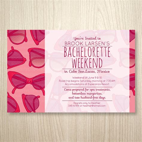 Pool Party Bridal Shower Invite Ultimate Bridesmaid