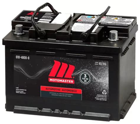 Motomaster Group Size 48 H6l3 Battery 680 Cca Canadian Tire