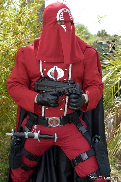 Completed Crimson Cobra Commander Cosplay Costume Photo By Johnny K