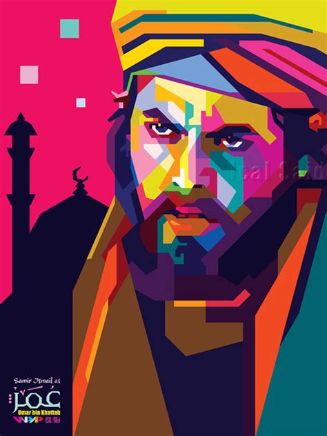 He is 2nd only to abu bakr when it comes to piety and taqwa. Umar Ibn Al-Khattab in WPAP | Flickr - Photo Sharing!