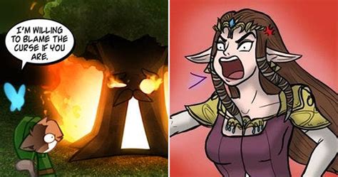 25 Hilarious The Legend Of Zelda Logic Comics That Prove The Games Make