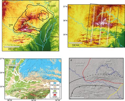 A Geography Of The Ozark Plateau Includes Four Physiographic