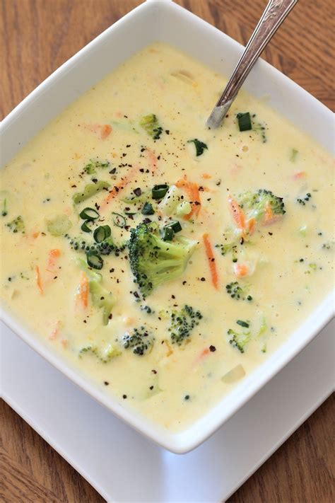 Easy Broccoli Cheese Soup My Recipe Treasures