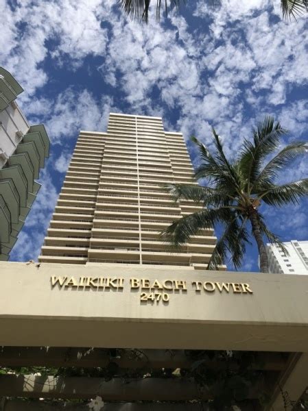 ザ・レジデンス・アット・ワイキキビーチタワー（the Residences At Waikiki Beach Towerお部屋編：2018年