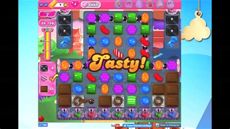 Candy Crush 1953 Solved Tough Level Youtube
