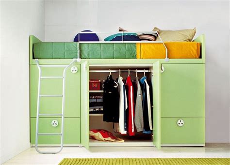 Closet Under Bed Двухъярусные кровати Кровати с верхним ярусом Двухъярусные кровати для детей