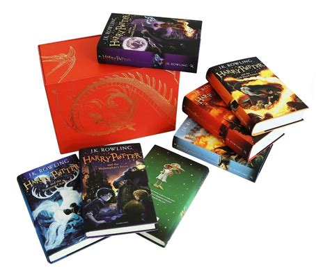 Libros Harry Potter Saga Completa Boxset Pasta Dura Ingles Envío Gratis