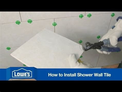 Learn how to tile a shower base with this instructional guide from bunnings warehouse. How To Tile a Shower Wall - YouTube