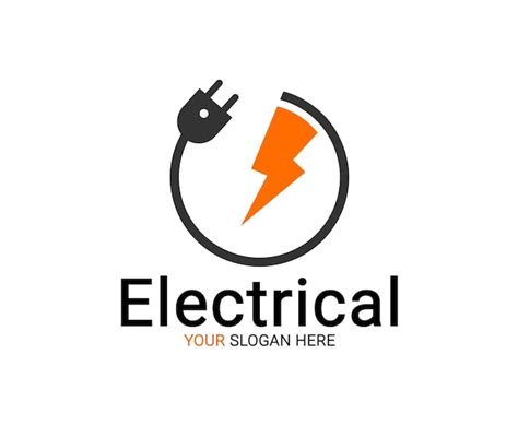 Logotipo De Servicios Eléctricos Logotipo De Electricidad Plantilla De