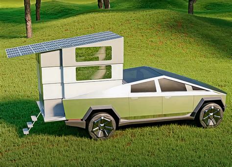 Cyberlandr Transforms The Tesla Cybertrucks Bed Into A Collapsible
