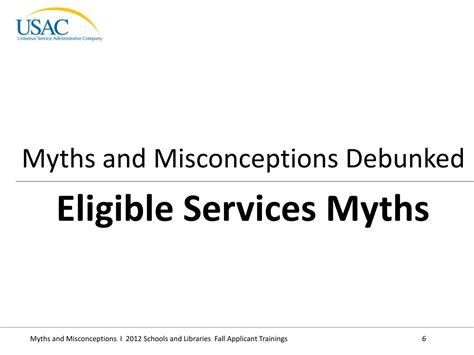 Ppt Myths And Misconceptions Debunked Powerpoint Presentation Free