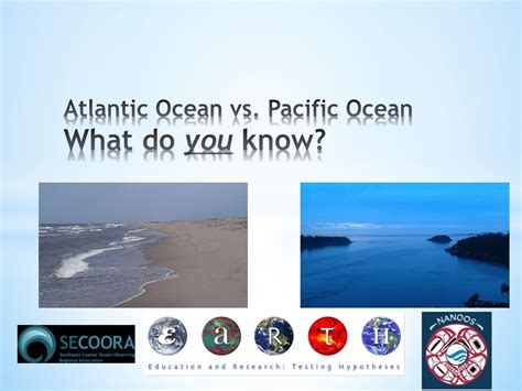 Atlantic Vs Pacific Oceanswhat Do You Know