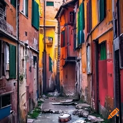 Urban Slums In Italy