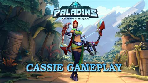 Paladins Champions Of The Realm Beta Cassie Gameplay Asedio