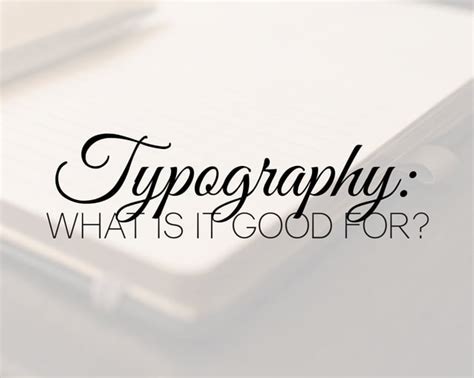 Typography 101 The Basics Ppt