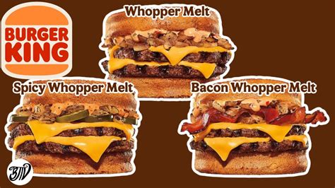 New Whopper Melts Burger King Drive Thru Thursday Youtube