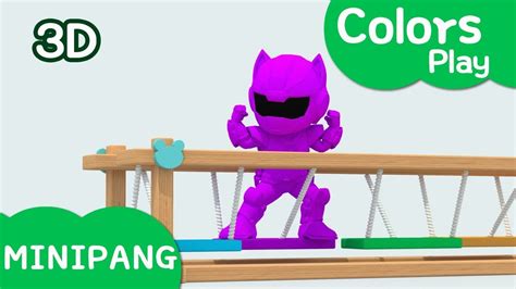 Learn Colors With Miniforce Colors Play Color Change Bridge Mini