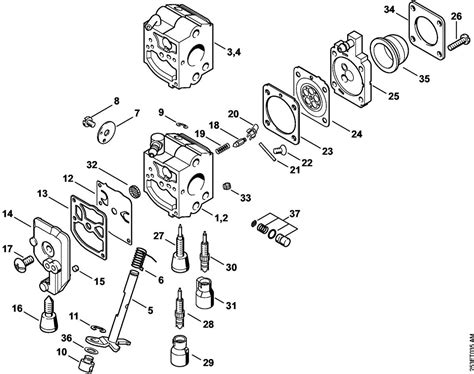 Exploring The Stihl Hs 45 Parts Diagram A Detailed Guide To