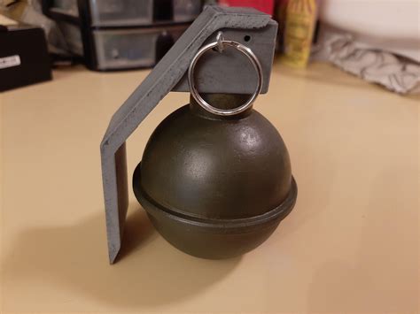 Grenade Prop I Made For Fathers Day Cosplayprops