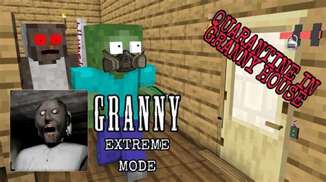 Monster School Granny Horror Game Extreme Mode Challenge Minecraft