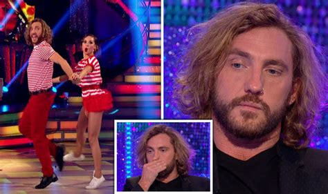 Seann Walsh Katya Jones Kiss Comedian Gets Cold Shoulder From Co