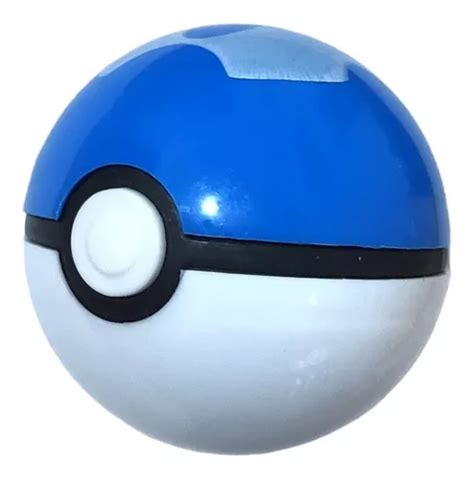 Pokebola Dive Ball Pokeball Con Figura Pokemon Sorpresa 6cm