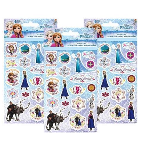 Disney Frozen Sticker Sheets 3 Packs Of 4 Sheets Ea 1 Kroger