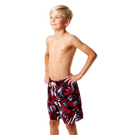 Speedo Printed Leisure 15 Inch Boys Watershorts