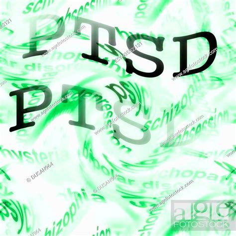 Concept Ptsd Background Posttraumatic Stress Disorder Stock Photo