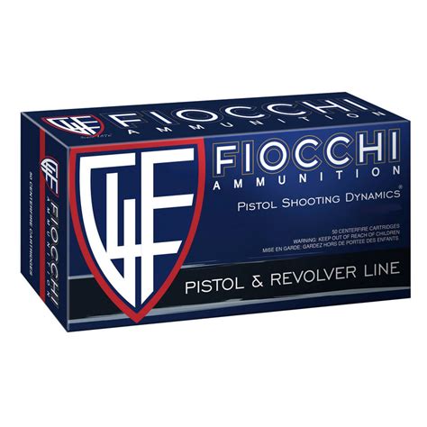 Fiocchi Defense Dynamics 9mm 124 Grain Jacketed Hollow Point 50 Rd