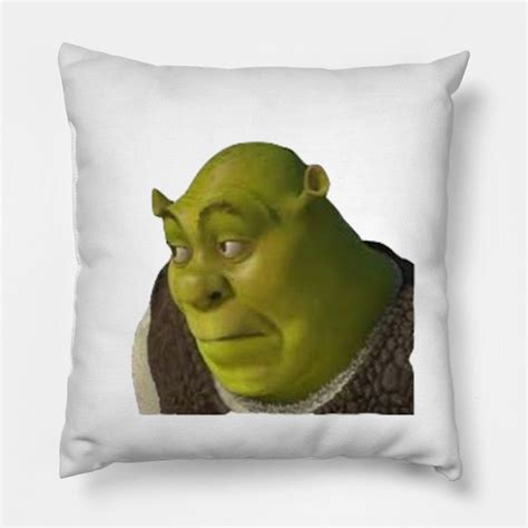 Shrek Oop Meme By Cuteshoppe Pillows Throw Pillows Shrek