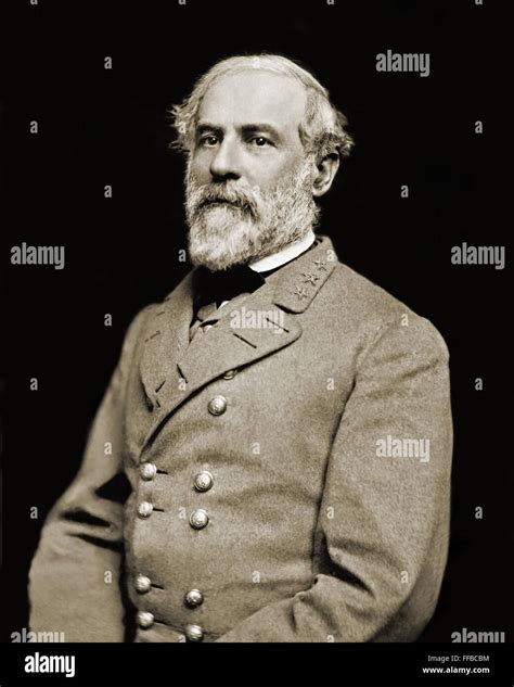 Confederate Army General General Robert E Lee Stock Photo Alamy